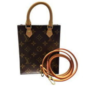 Louis Vuitton Sac Plat Monogram Shoulder Bag